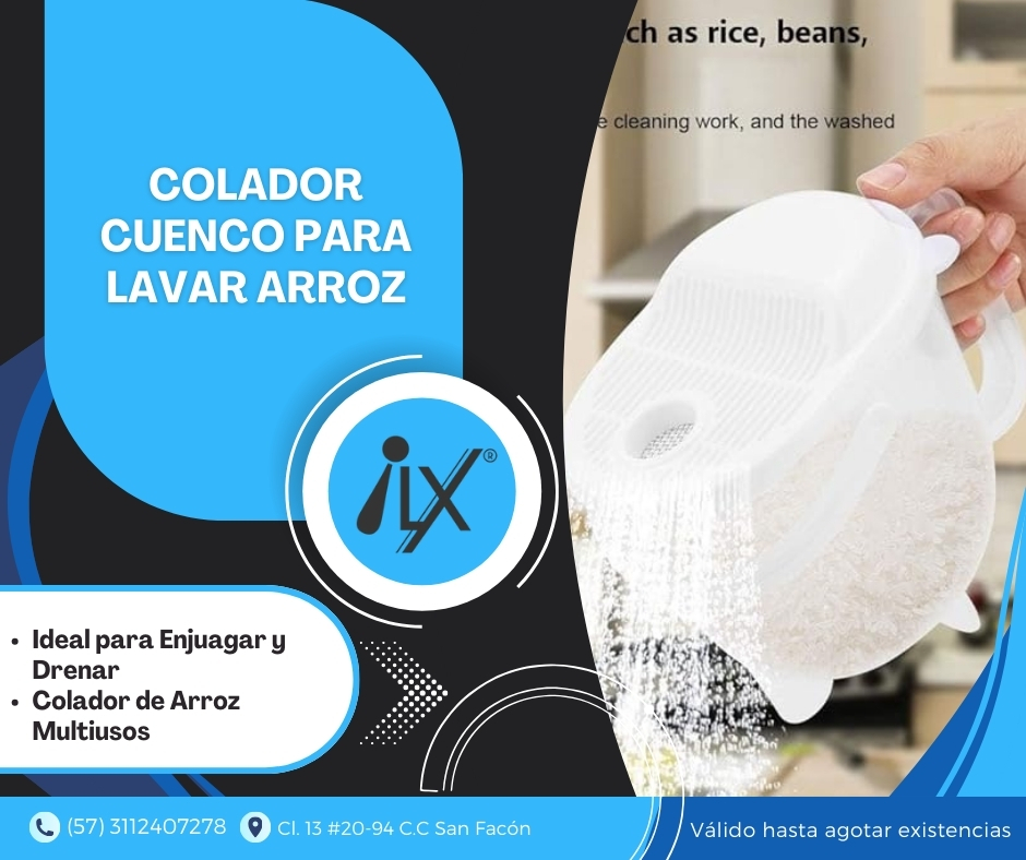 Miniatura 5 de Colador Cuenco para lavar arroz